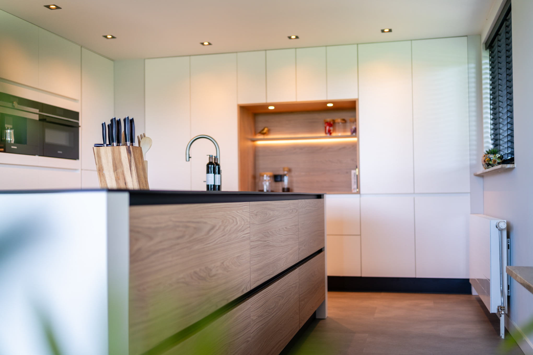 Interieurfotografie keuken wit